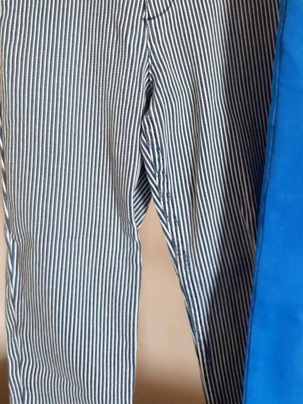 Striped Navy and White Boy’s Pants
